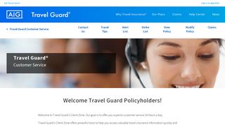 Travel Guard Customer Service