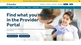 For Dental Providers – Guardian Exchange