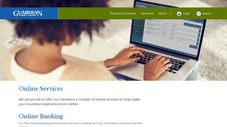 Online Services - Guardian Credit Union