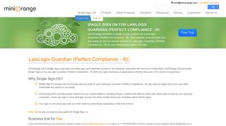 solution for LawLogix Guardian (Perfect Compliance - I9) - miniOrange