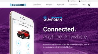 SiriusXM Guardian - Roadside assistance, remote start & tons more!