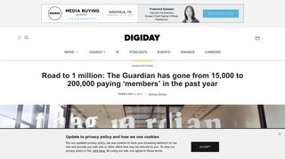 Road to 1 million: The Guardian has gone from 15,000 to 200,000 ...
