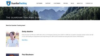 Meet the Guardian Tracking Team | Law Enforcement Personnel ...