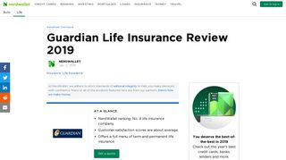 Guardian Life Insurance Review 2019 - NerdWallet