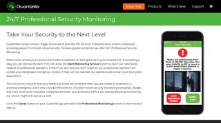 Professional Security Monitoring | Guardzilla