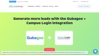 Generate more leads with the Gubagoo + Campus Login integration ...