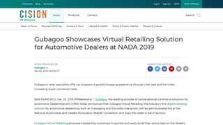 Gubagoo Showcases Virtual Retailing Solution for Automotive Dealers ...
