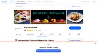 Working as a Catering Manager at Guckenheimer: Employee Reviews ...
