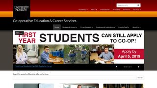 Co-operative Education & Career Services