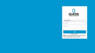 Quess Central::Login Page