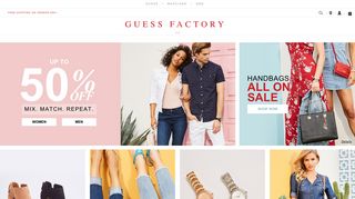 GUESS Factory | Jeans, Clothing & Accessories