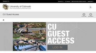 Guest Access Home | University of Colorado