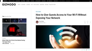 How to Give Guests Access to Your Wi-Fi Without Exposing Your ...