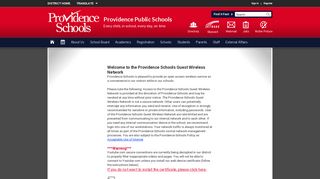 Guest / Guest - Providence Public Schools