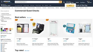 Amazon.com: Guest Checks: Home & Kitchen