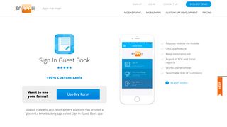 Sign In Guest Book App