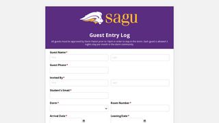 Guest Sign-In Form - Cognito Forms