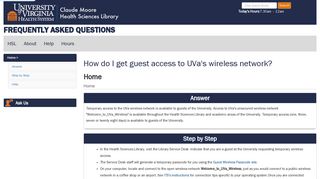 Home - How do I get guest access to UVa's wireless network? - HSL at ...