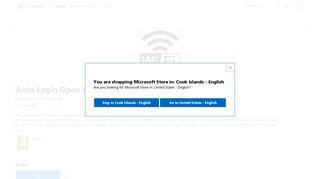 Get Auto Login Open WiFi - Microsoft Store en-CK