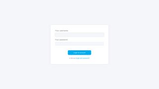 GuestCentric - Login page