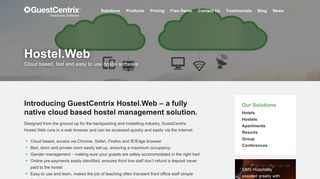 Hostel.Web - CMS Hospitality
