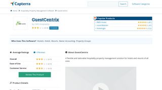 GuestCentrix Reviews and Pricing - 2019 - Capterra