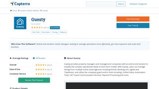 Guesty Reviews and Pricing - 2019 - Capterra