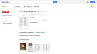 The Church Register: 1869 - Google Books Result