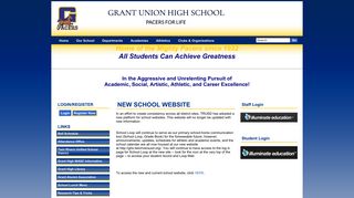 Grant Union High School: Home Page - School Loop