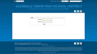 Employee Login - Glendale Union High School District