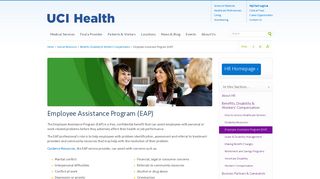 Employee Assistance Program (EAP) | UCI Health | Orange County, CA