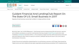 Guidant Financial And LendingClub Report On The State Of U.S. ...