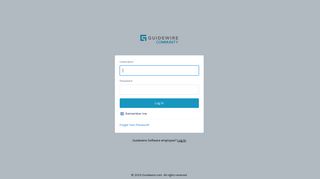 Login | Guidewire Community for Customers