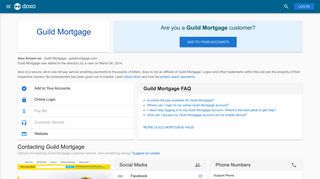 Guild Mortgage: Login, Bill Pay, Customer Service and Care Sign-In