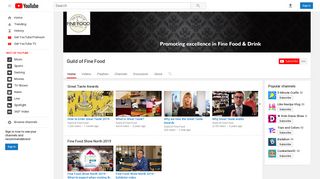 Guild of Fine Food - YouTube