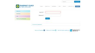 Login - Pharmacy Guild