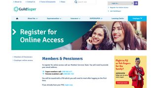 Register for Online Access - GuildSuper