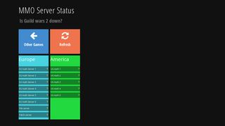 Guild wars 2 Server status! Check if it's down - MMO Server Status