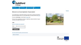 My Account - Guildford College