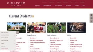 Current Students | Guilford College