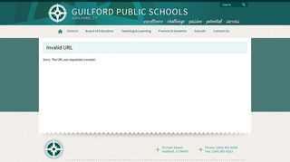 PowerSchool - Guilford Public Schools