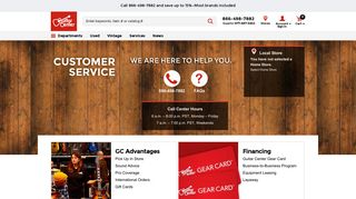 Customer Service | Guitar Center