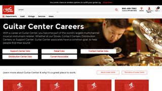 Careers | Guitar Center