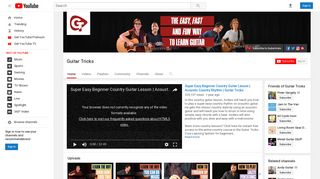Guitar Tricks - YouTube