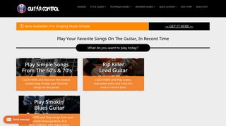 Guitar Control: Learn How to Play Guitar Like a Pro in No Time