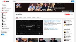 GuitarJamz - YouTube