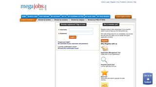 Mega Jobs Gulf - Login