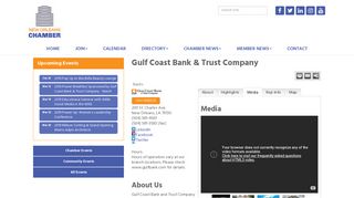 Gulf Coast Bank & Trust Company | Banks - New Orleans Chamber of ...