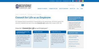 Commit for Life as an Employee | Gulf Coast Regional Blood Center