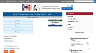 Gulf Coast Community Federal Credit Union - Gulfport, MS
